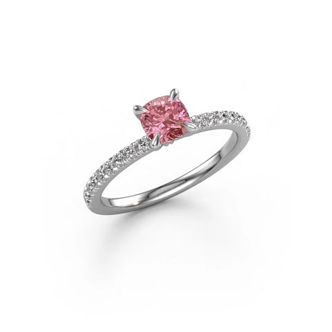 SOIRÉE Ring - Pink (Silver)